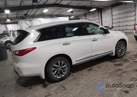 2013 Infiniti Jx35 from USA, damaged, VIN 5N1AL0MM5DC332802